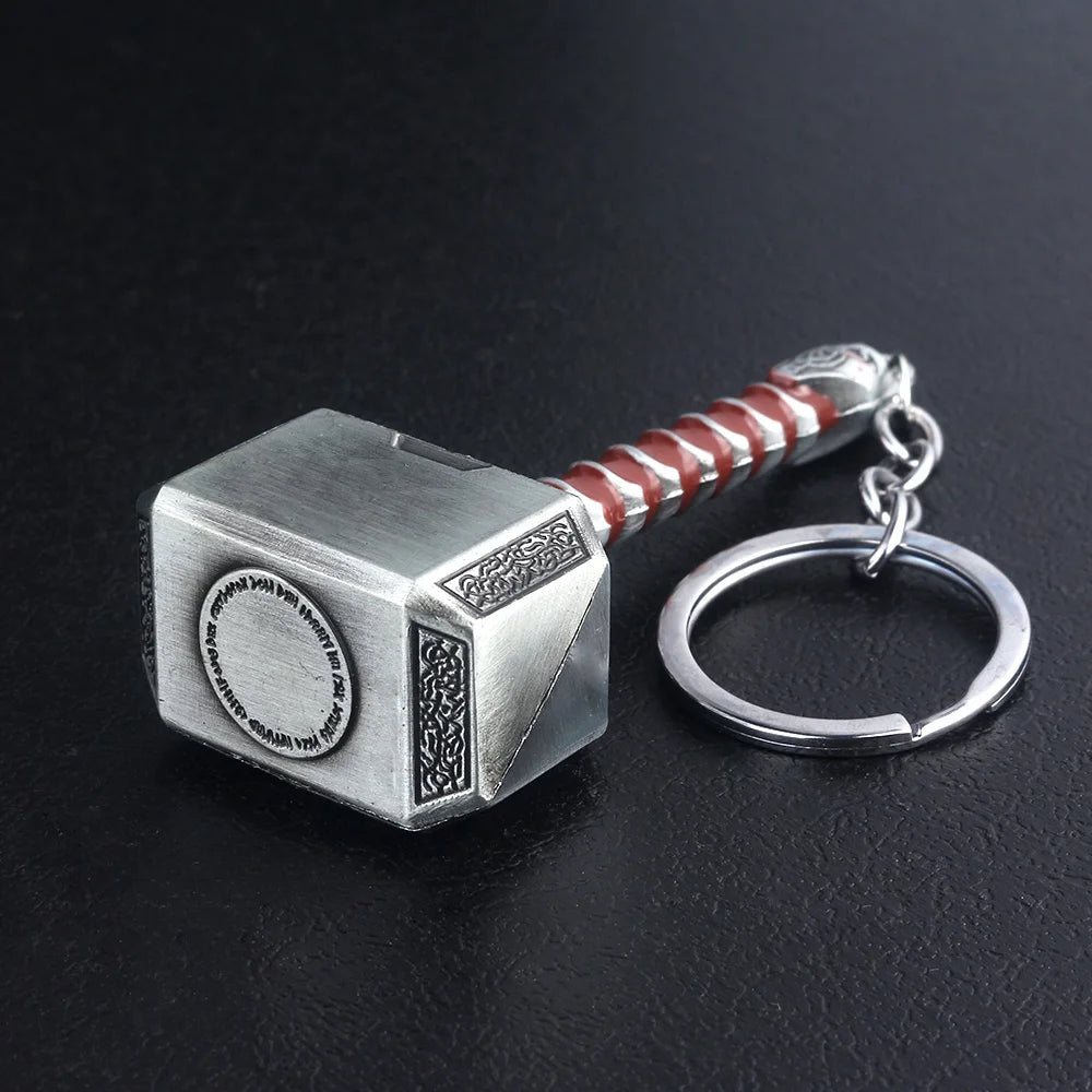 Mini Metal Hammer Keychain