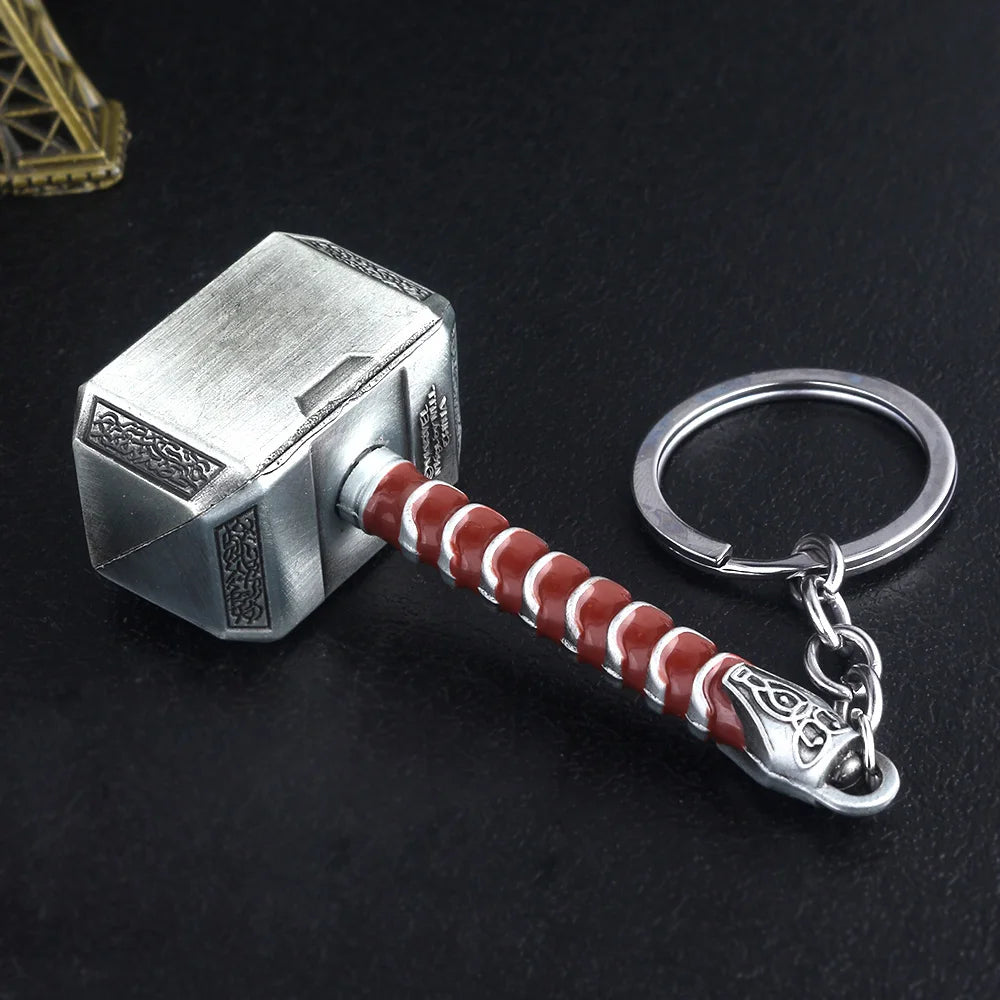 Mini Metal Hammer Keychain
